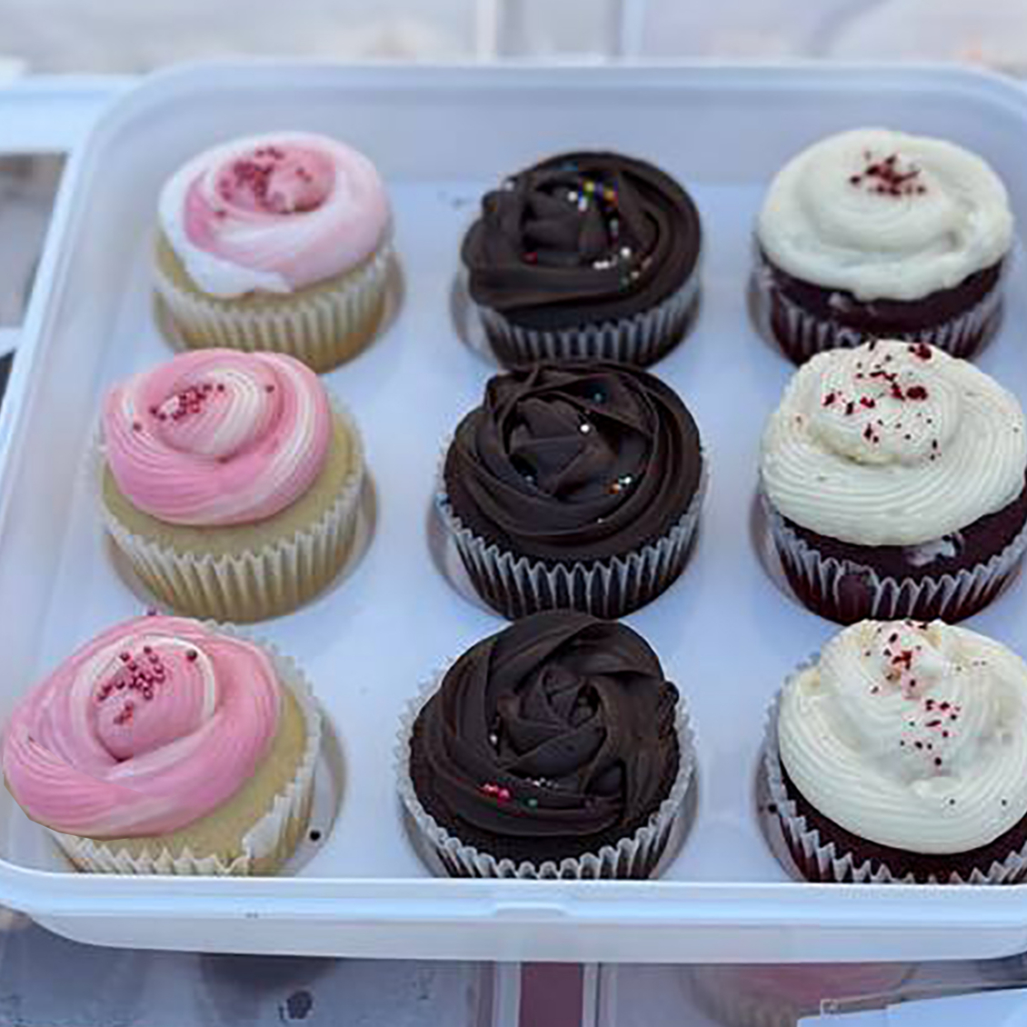 Assorted Cupcakes with Buttercream, Unique Cakes in San Diego